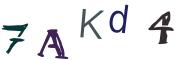 Image CAPTCHA