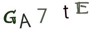 Image CAPTCHA